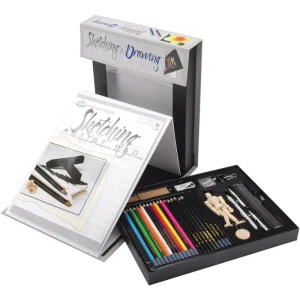 Sketching & Drawing Studio Artist Set / Set de Dibujo y Bosquejo