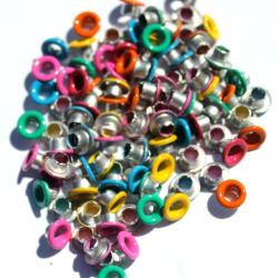 84 Quicklets Summer 2 Eyelets / Ojillos Colores de Verano