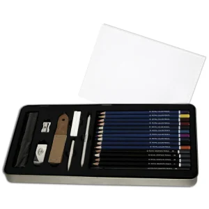 Deluxe Sketching Art Set 28 pc / Set de Lujo para Dibujo y Bosquejo