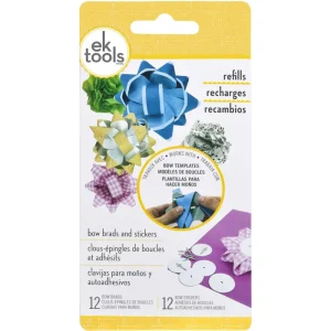 Bow Brads and Stickers Refill / Repuestos Clavijas para Moños y Adhesivos