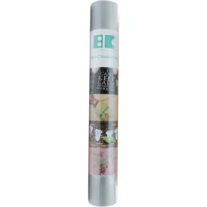 Silver Iron-On Vinyl / Vinil Planchable Plata