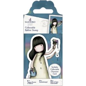 Gorjuss 46 Rainbow Dreams Stamp / Sellos Cling Arcoiris