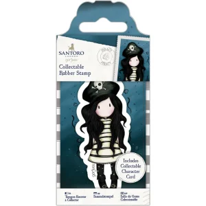 Gorjuss Rubber Stamp 49 Piracy / Gorjuss Sello Cling Pirata