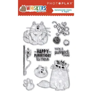 Whiskers Stamps / Sellos de Gatitos