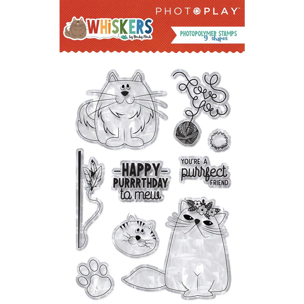 Whiskers Stamps / Sellos de Gatitos