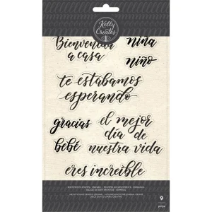 Kelly Creates Stamps Sentiments / Sellos de Sentimientos en Español