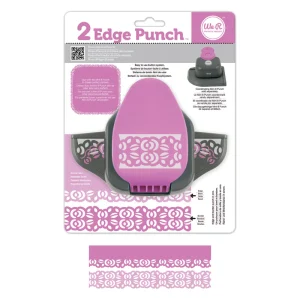 2 Edge and Border Punch Rose / Perforadora de Orilla y Borde Rosa
