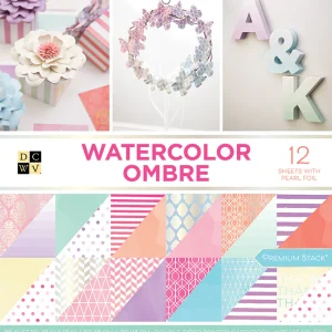 Watercolor Ombre Paper Pad / Block de Papel