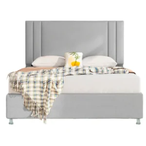 Cabecero Queen 160x60 Milan Gris Tela