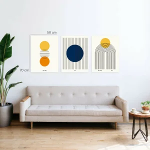 Triptico Walter 50 cm X 70 cm