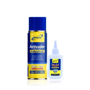 Kit activador 200ml + super pega Infinita 50g