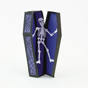 Spooktacular Coffin Treat Box Die / Suaje de Cajita de Ataud