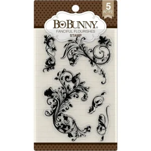 Fanciful Flourishes Clear Stamps / Sellos de Polímero Elegantes