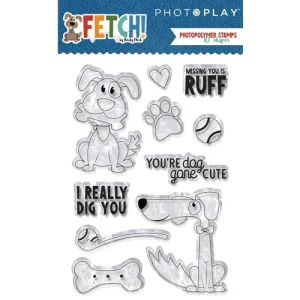 Fetch Stamps / Sellos de Perritos
