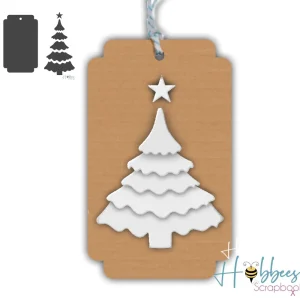 Christmas Tree Tag / Suajes de Etiqueta y Arbol Navideño