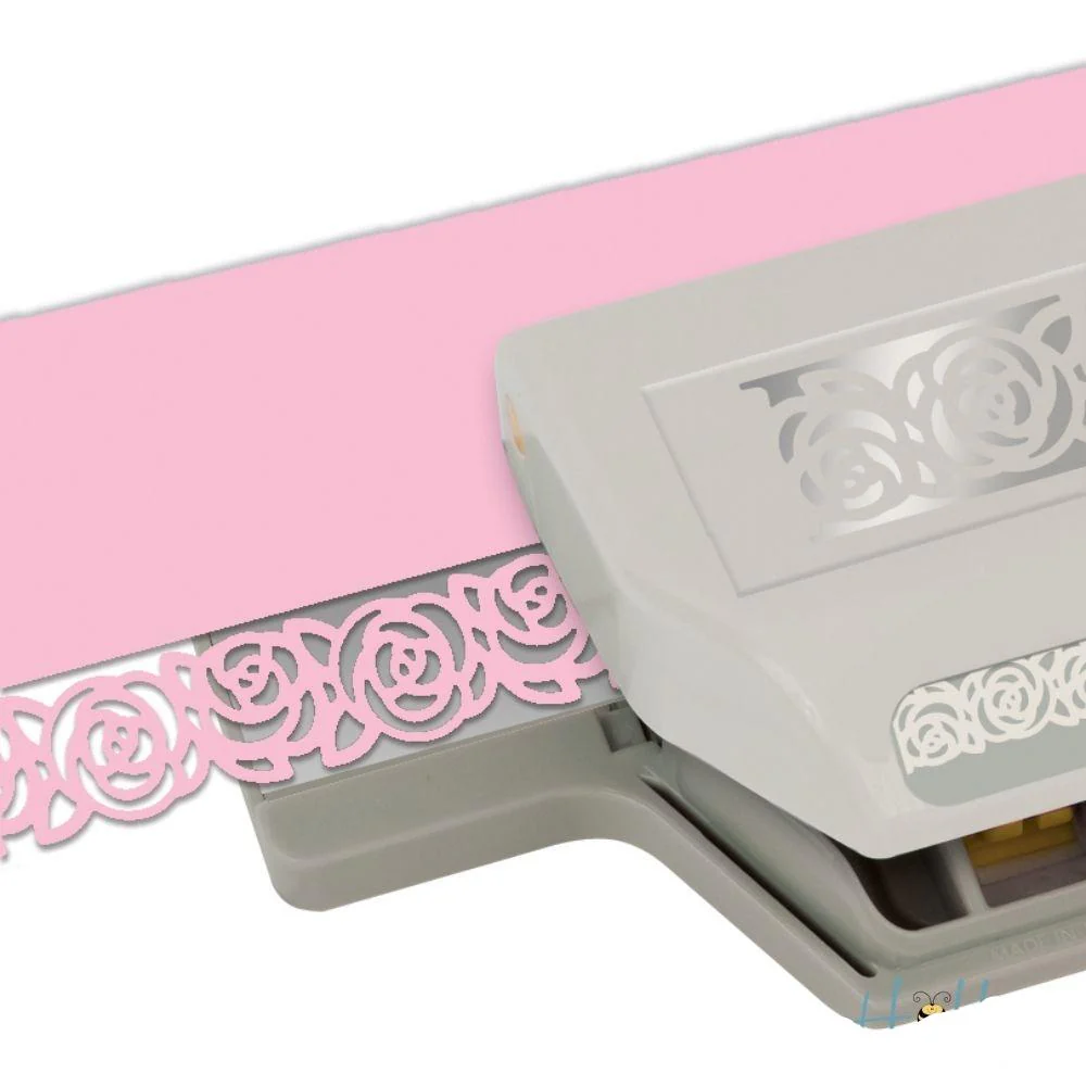 Large Edge Punch Rose Chain / Perforadora de Borde Cadena de Rosas