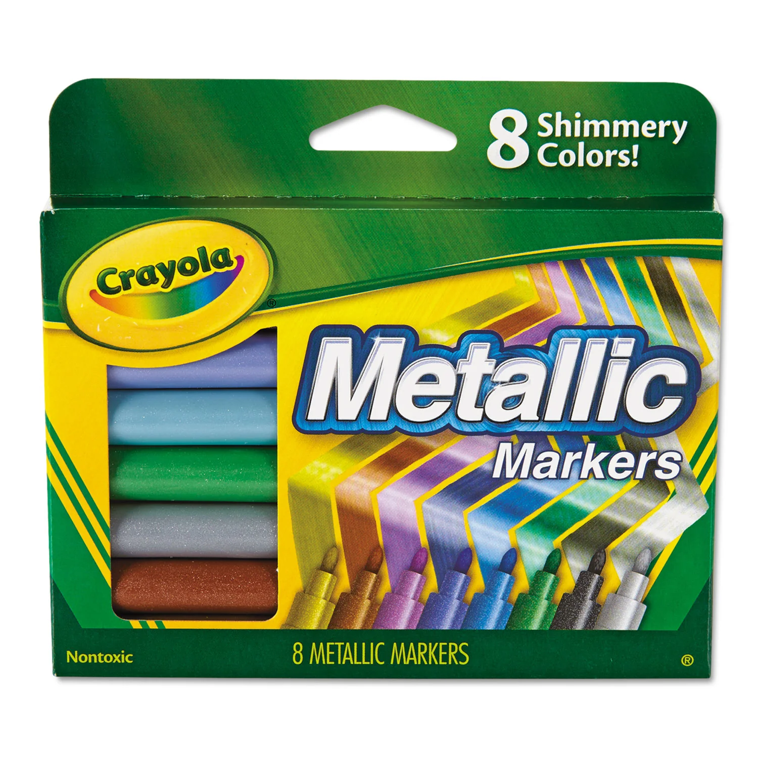 Crayola Metallic Markers / Marcadores en Tonos Metalicos - Imagen 2