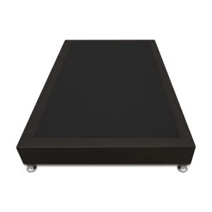 Base Cama Sommier 140x190 Microfibra Café