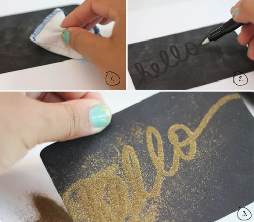 Inkessentials Embossing Pens, Black And Clear / Rotuladores para Embossing - Imagen 2