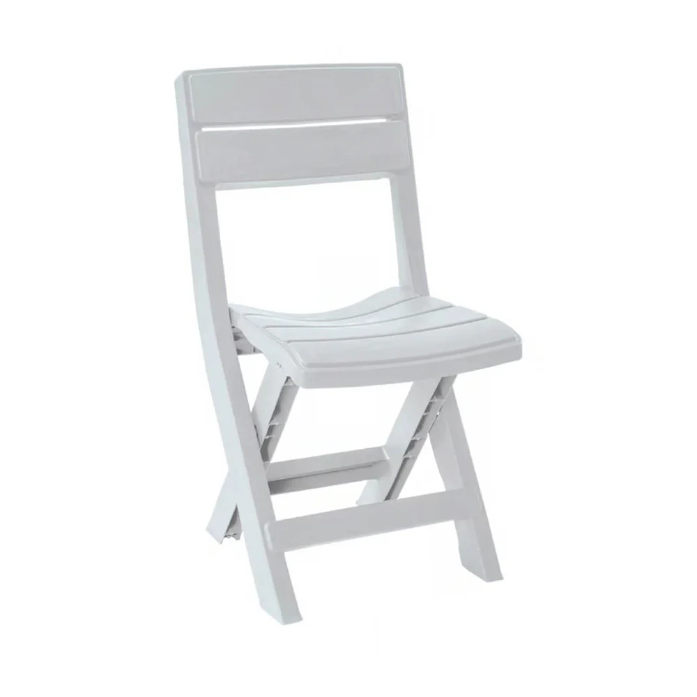 Silla Plástica Plegable Luma Gris, Gris