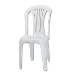 Silla Plástica Bora Blanca, Blanco