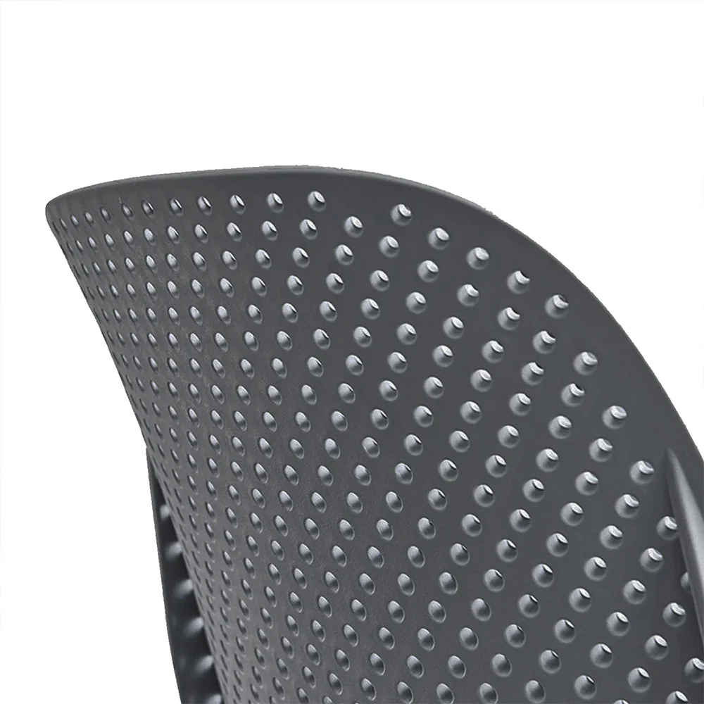 Silla Plástica Vera Gris Oscuro, Gris Oscuro - Imagen 7