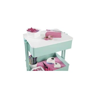 White Metal Cart Top  / Cubierta Blanca para Carrito de Metal