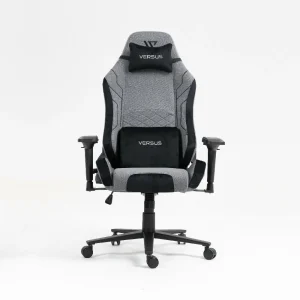 Silla Gamer Premium Versus V-40 Gris-Tela