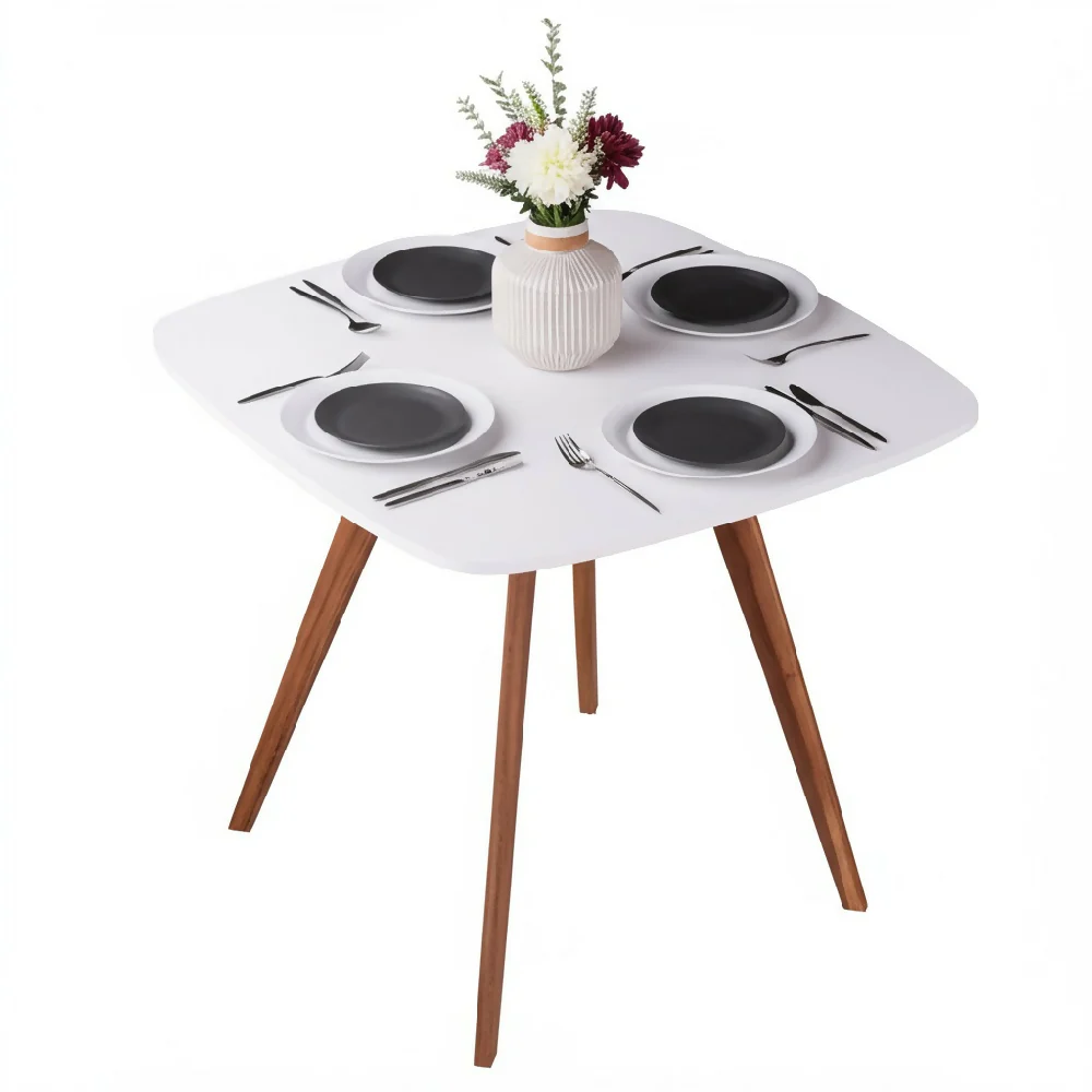 Comedor Nórdico Cuadrado 80