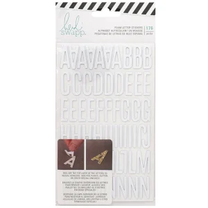 Double-Sided Foam Stickers Alphabet / Alfabeto Adhesivo Doble Cara 3D