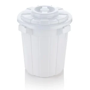 Caneca con Tapa 37 L Blanco