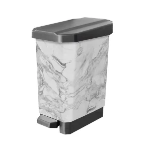 Canecas EstraBins pedal 22 L IML Marmol