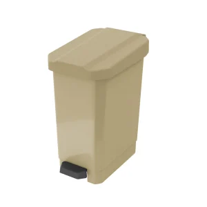 Caneca-Papelera Estrabins Pedal 22L Beige