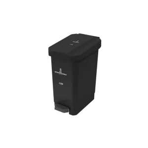 Canecas EstraBins Pedal 10L Negro No aprovechable
