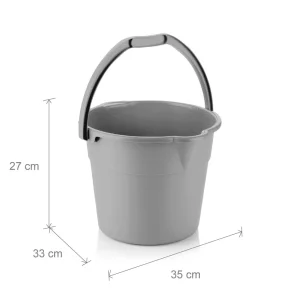Balde 10L Gris