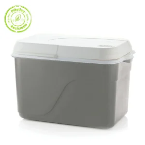 Nevera Familiar 42L Gris Insulada Material Recuperado