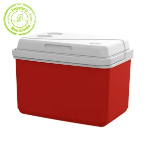 Nevera 10L Rojo Insulada Material Recuperado