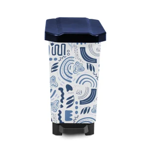 Caneca-Papelera Estrabins Pedal 22L IML Mosaico