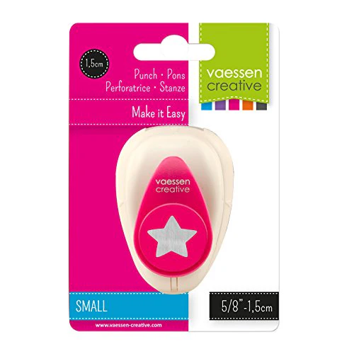 Star Lever Punch Small / Perforadora y Relieve de Estrella - Imagen 4