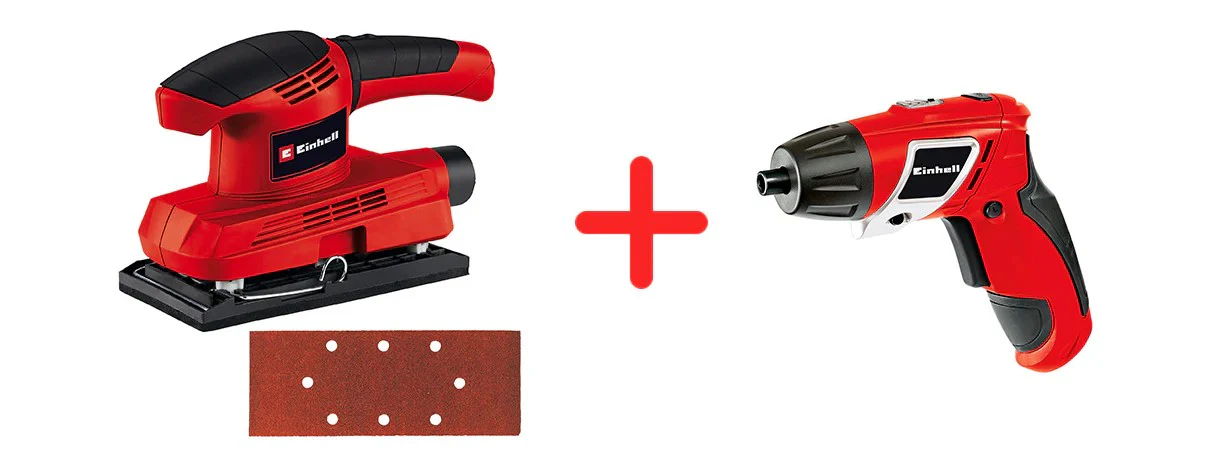 Lijadora 1/3 Pliego 150watts + Atornillador 1/4 - Imagen 2