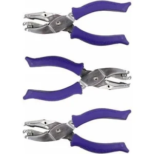 3 Hole Punches / Set de 3 Perforadoras de Hoyitos