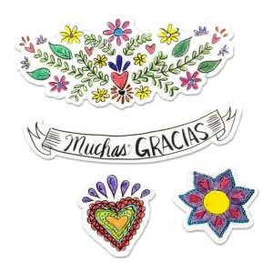 Framelits Suajes y Sellos Muchas Gracias