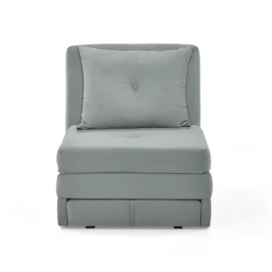 Poltrona Cama Torino 92x78x86 Tela Plata