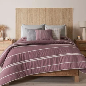 Juego de Edredón Córdoba Doble Faz para Cama Doble y Queen, Incluye 2 Fundas y 2 Cojines