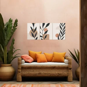 Triptico Cleo 37 cm × 50 cm