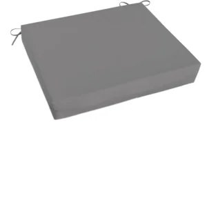 Cojin Cuadrado Para Silla 42x42x5 Gris x1und