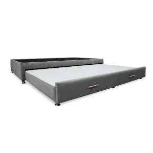 Cama Tarima Nido Comfort 120 Semidoble Gris