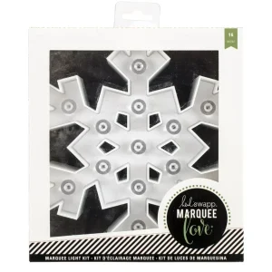 Marquee Light Kit Snowflake / Figura de Copo de Nieve con Luces