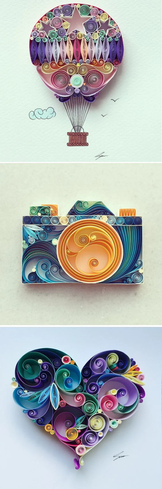 Quilling Paper Spring Assortment / Tiras de Papel para Filigrana Colores de Verano - Imagen 4