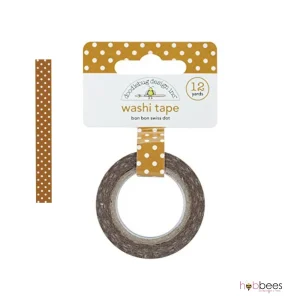 Washi Tape Bon Bon Swiss Dot / Cinta Adhesiva